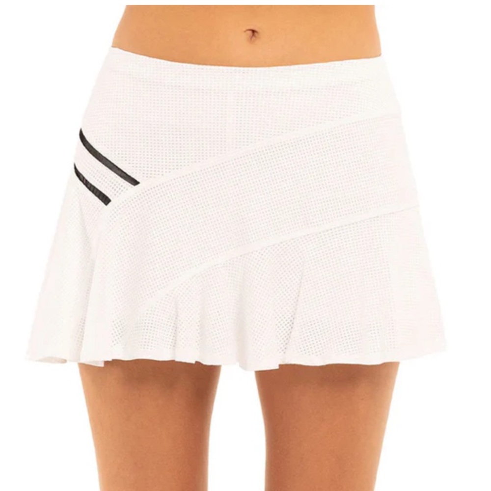 Lucky in Love the white mesh skirt